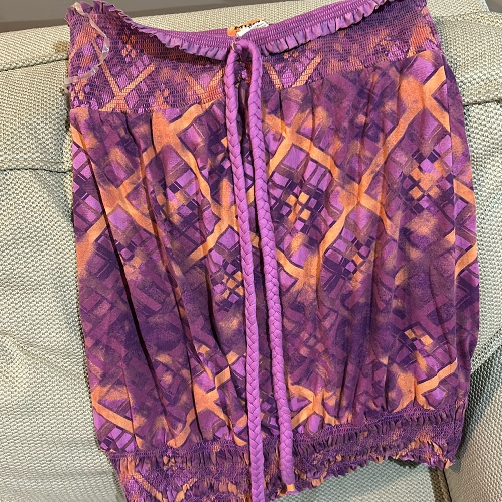 Mudd strapless top